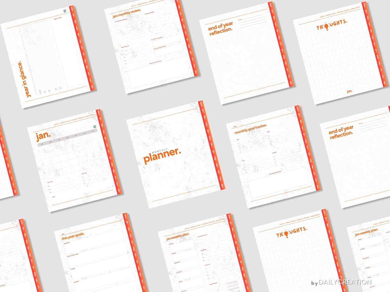 Your Brain’s a Mess? I Got You : Free Digital Planner!